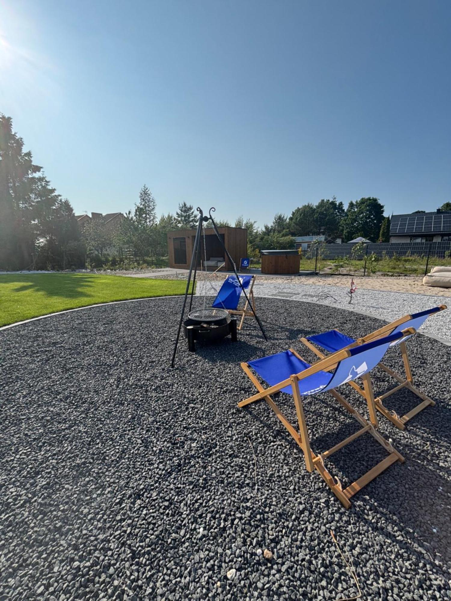 Siedlisko Na Wydmach, Sauna, Jacuzzi, Domki Klimatyzowane Ferienhaus *